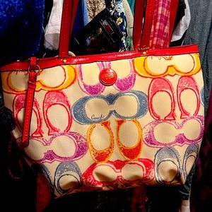 New semi used super cute Coach